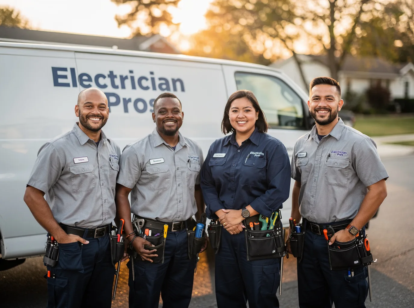 Electrician company in Edinburgh, IN